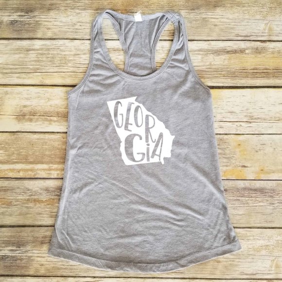 Georgia state Tank Top - Picture 2 of 3